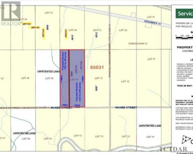 PART LOT 14 CON 11 WAY TWP